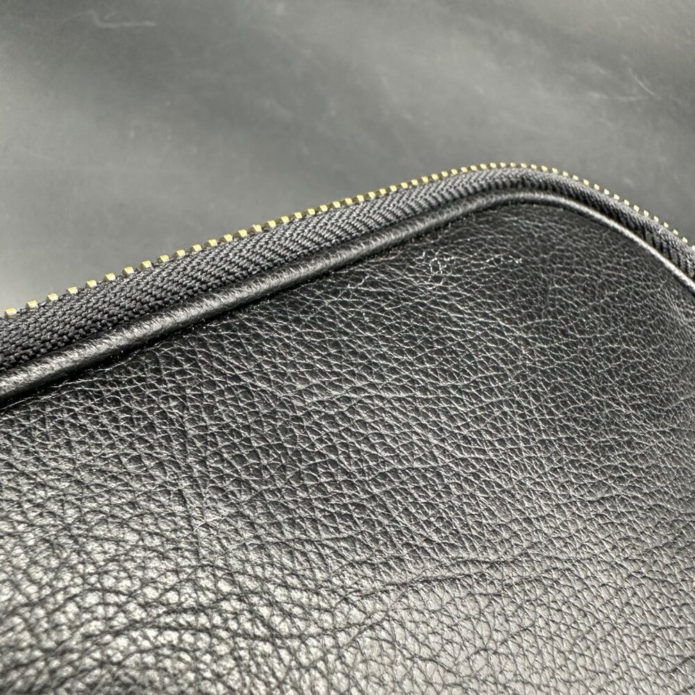 Fossil Crossbody Purse Maisie Black Leather Camera Bag Adjustable Shoulder Strap - Picture 10 of 15
